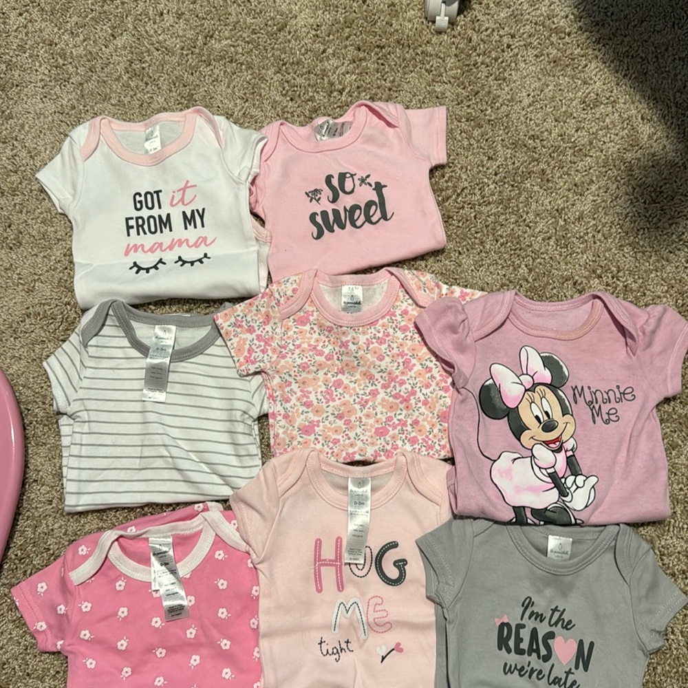0-3 months onesies